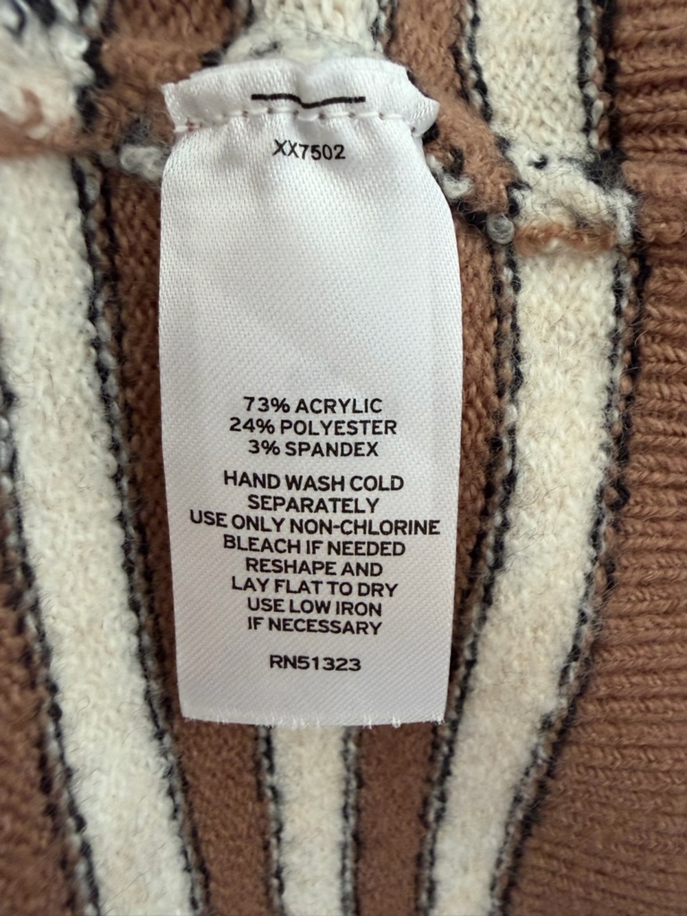 Halogen®Stripe Crewneck Sweater Medium - Picture 8 of 11